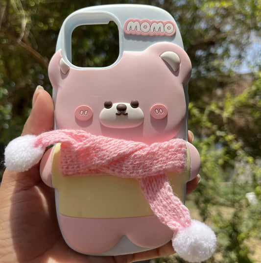 Winter 3D Cute Iphone Cover