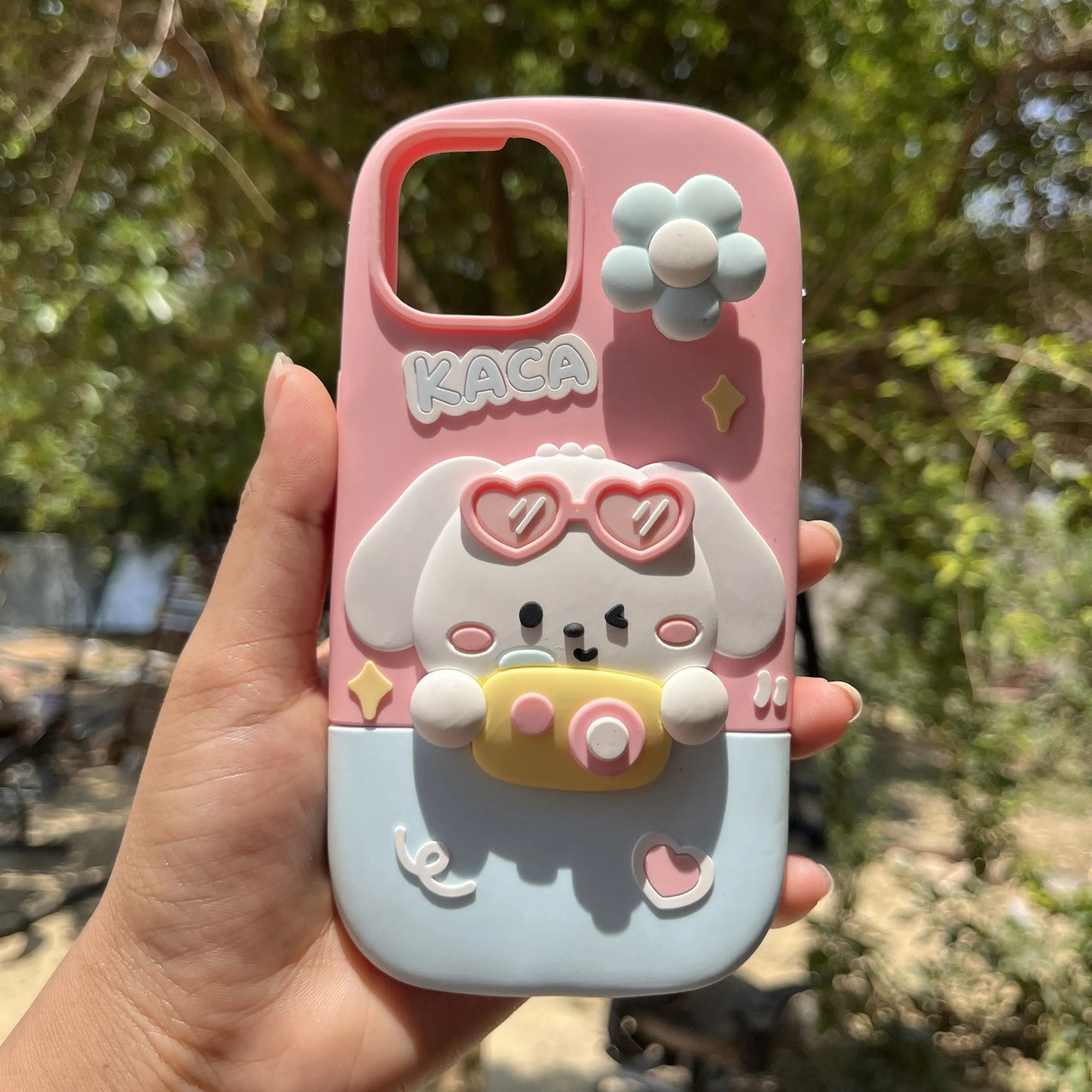 Kaca 3D Cute Iphone Cover