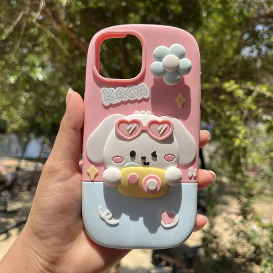Kaca 3D Cute Iphone Cover