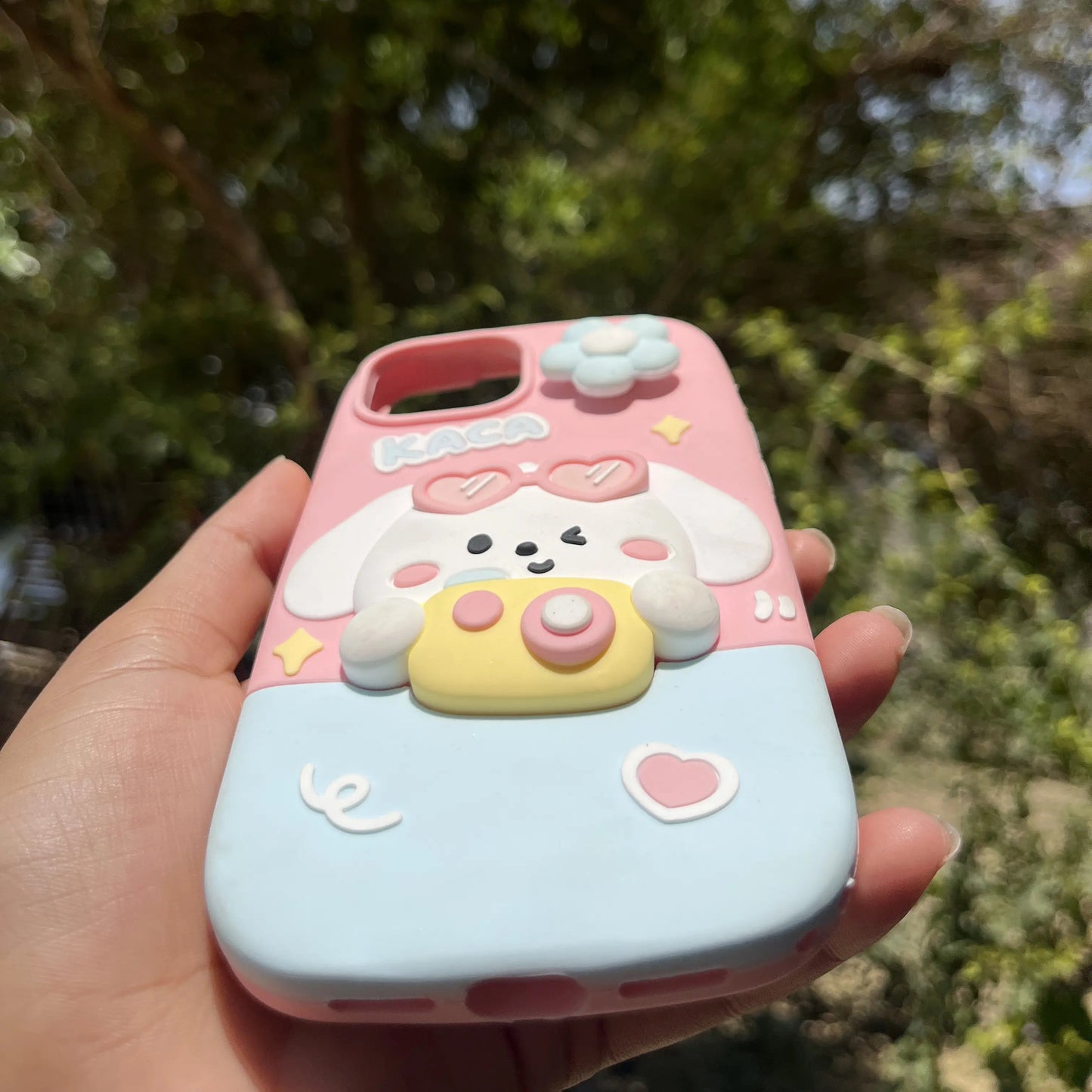 Kaca 3D Cute Iphone Cover