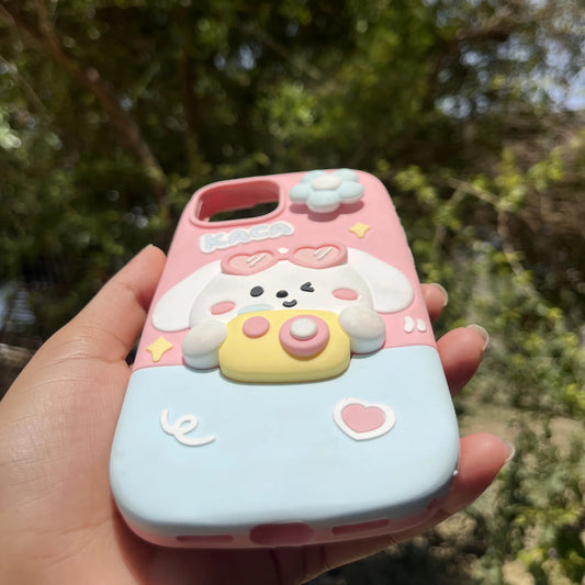 Kaca 3D Cute Iphone Cover