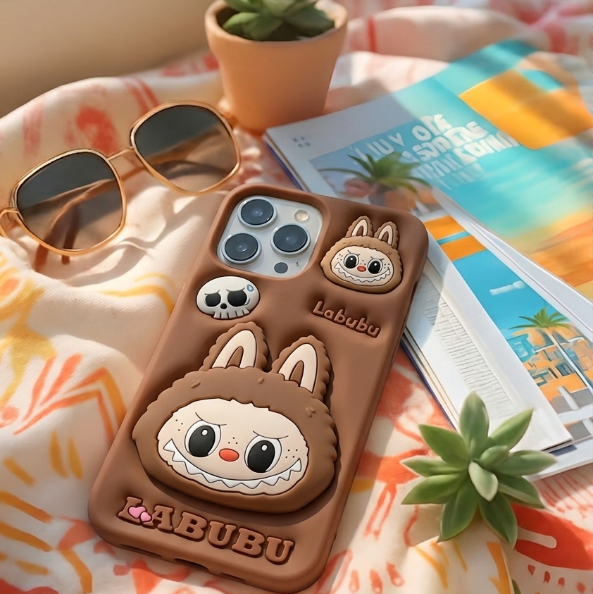 Labubu Cute 3D Iphone Cover