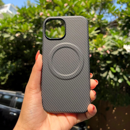 Matte Finish Black Iphone Cover
