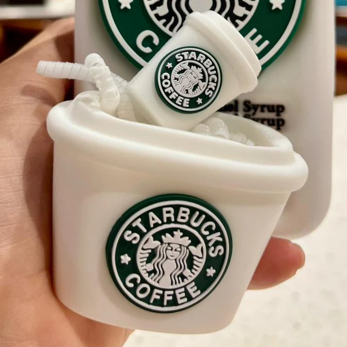 Starbucks White Charger Case