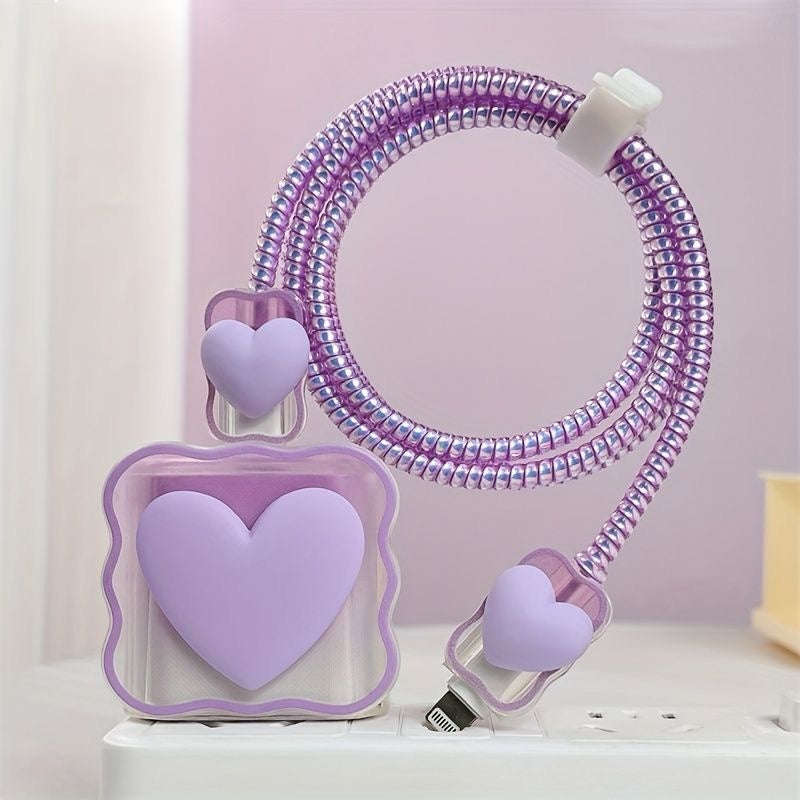 Purple Heart Charger Case