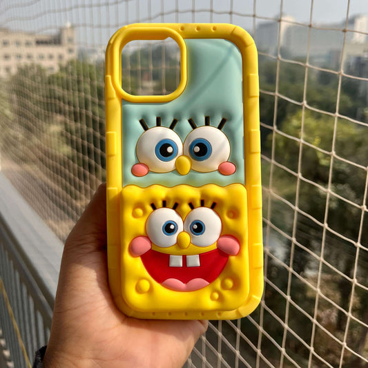 SpongeBob Cute 3D Iphone Cover