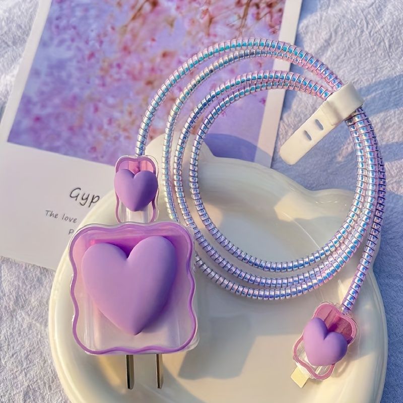 Purple Heart Charger Case