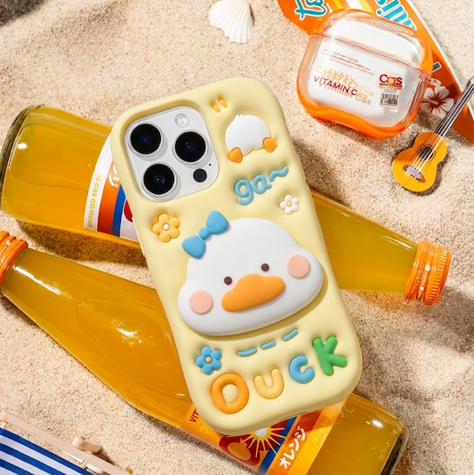 Duck 3D Cute Iphone Cover