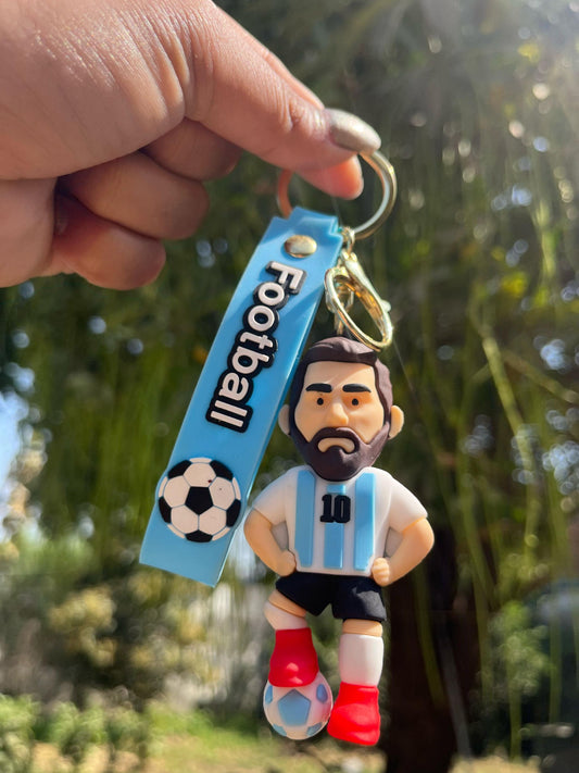 Messi Premium Football Keychain