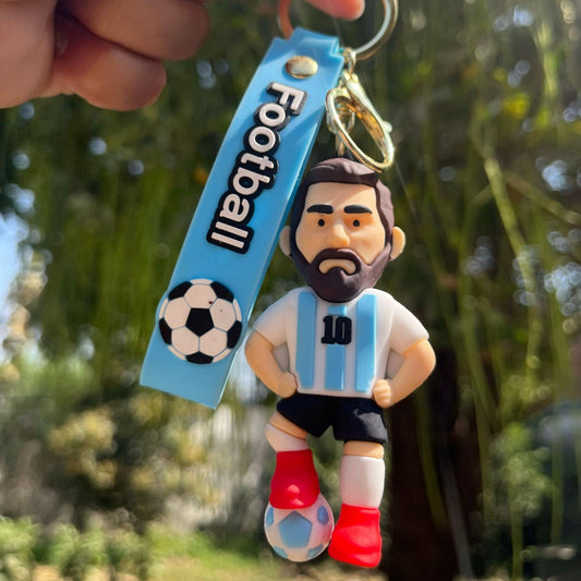 Messi Premium Football Keychain