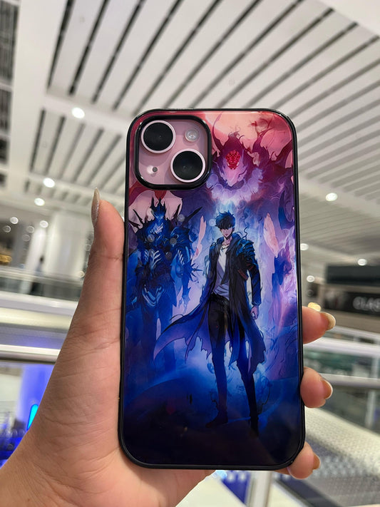 Solo Leveling Glass Print Iphone Cover