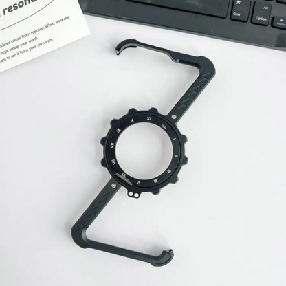Metal Z Shape Magnetic 360 Stand Bumper Iphone Case