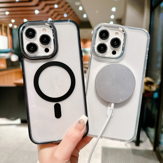Magsafe Premium Phone Cover Combo of 2(Black, White)