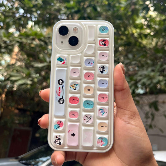 Mickey Keyboard  Premium Iphone Cover
