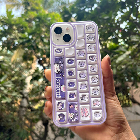 Iphone 13 Kuromi Keyboard Cover